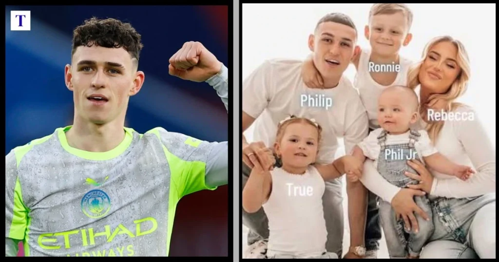 how many kids does phil foden have