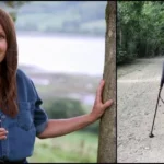 why has ginny buckley got a walking stick