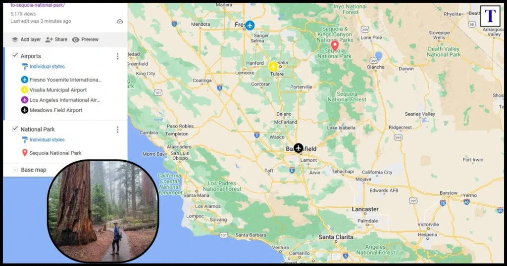 Closest Airport to Sequoia National Park